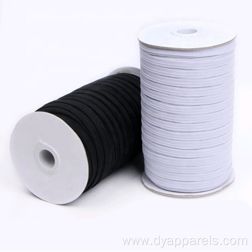 3mm 7mm 10mm Braided Elastic Band For Hair